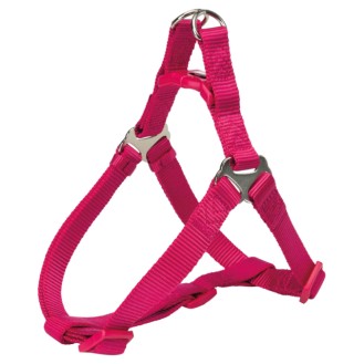 Premium One Touch Harness,L:65-80cm/25mm,fuchsia Premium One Touch Harness,L:65-80cm/25mm,fuchsia